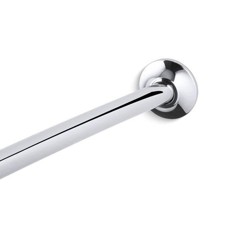 Kohler - Expanse Curved shower rod - transitional design - Polished Stainless