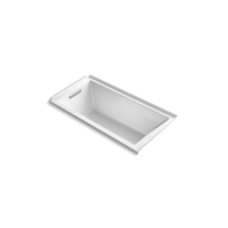 Kohler - Underscore 60'' x 30'' alcove bath, left drain - White