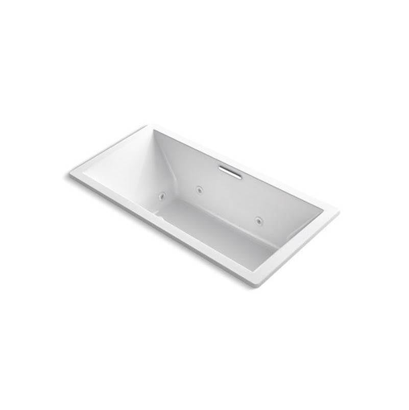 Kohler - Underscore 72'' x 36'' drop-in heated whirlpool bath - White