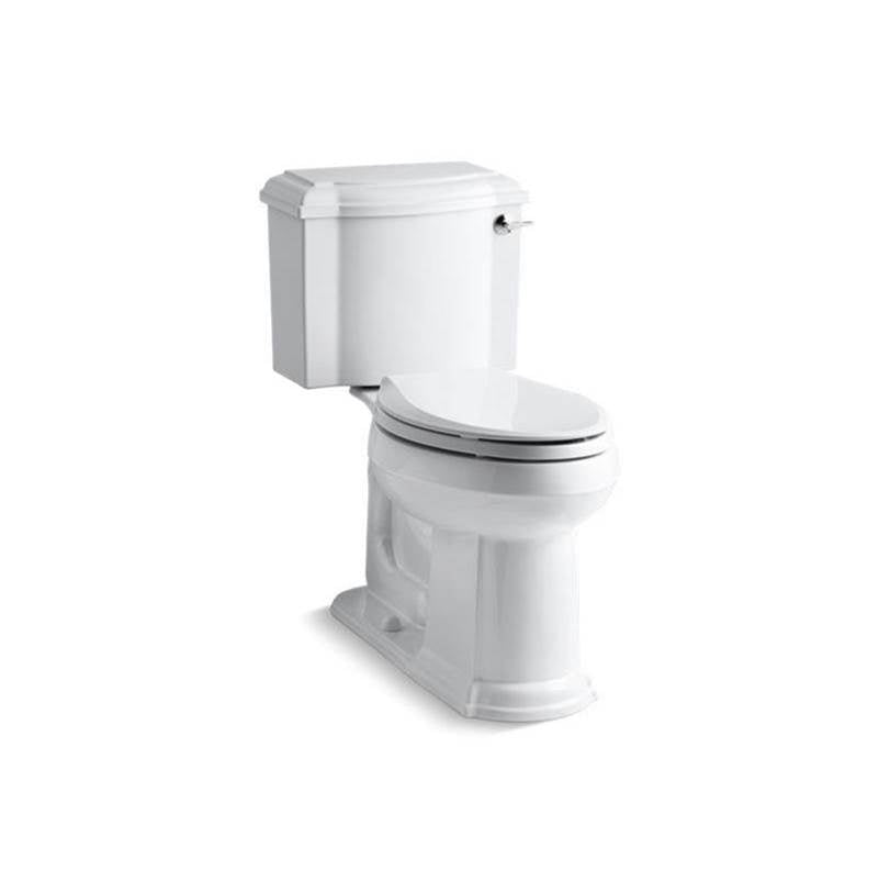 Kohler - Devonshire Two-piece elongated toilet, 1.28 gpf - White