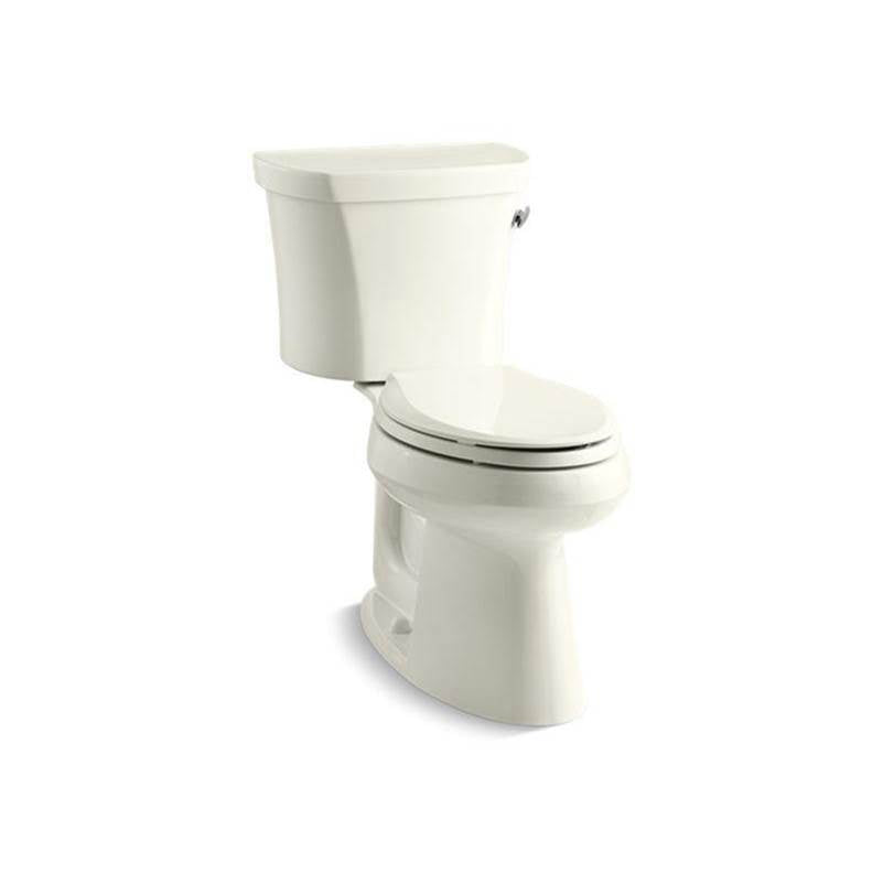 Kohler - Highline Two-piece elongated toilet, 1.28 gpf - Biscuit