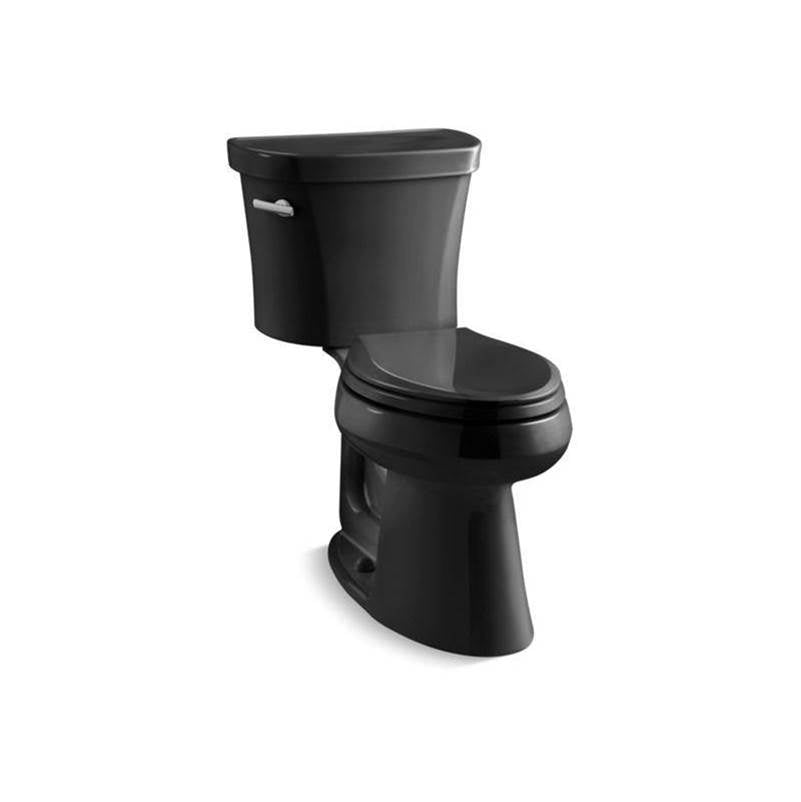 Kohler - Highline Two-piece elongated toilet, 1.28 gpf - Black