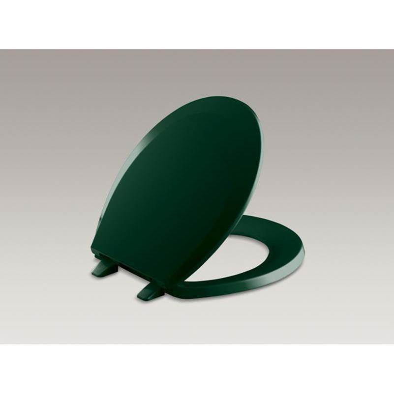 Kohler - LustraE Quick-ReleaseE round-front toilet seat - Timberline