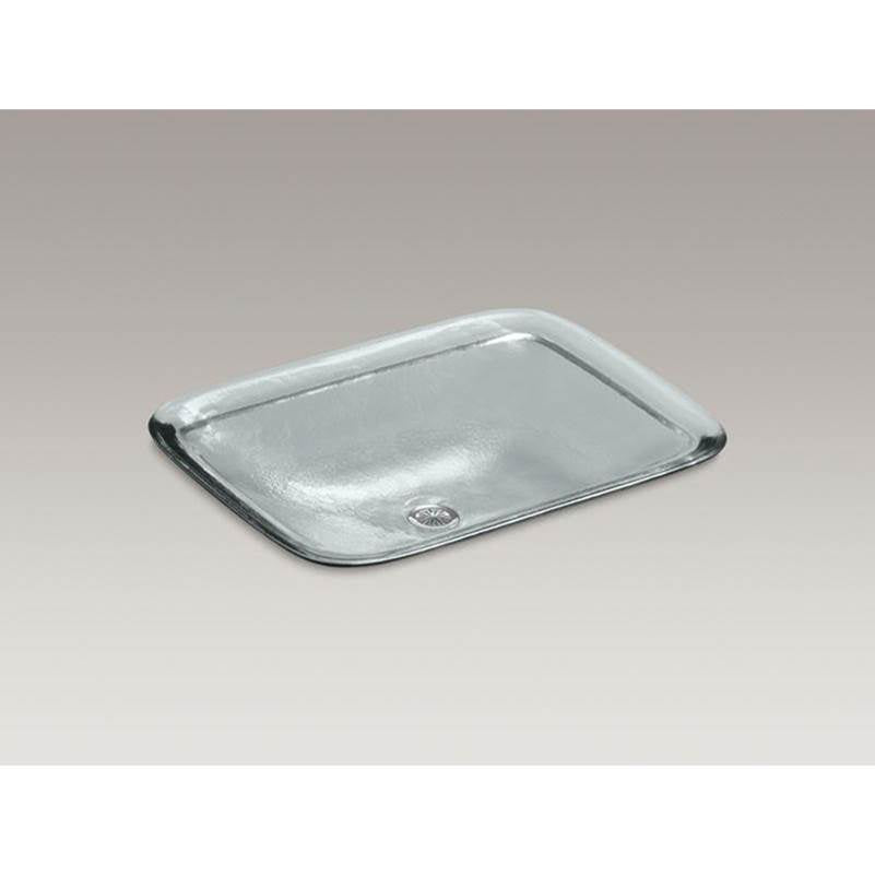 Kohler - Inia 20-3/4'' rectangular drop-in bathroom sink, no overflow - Ice