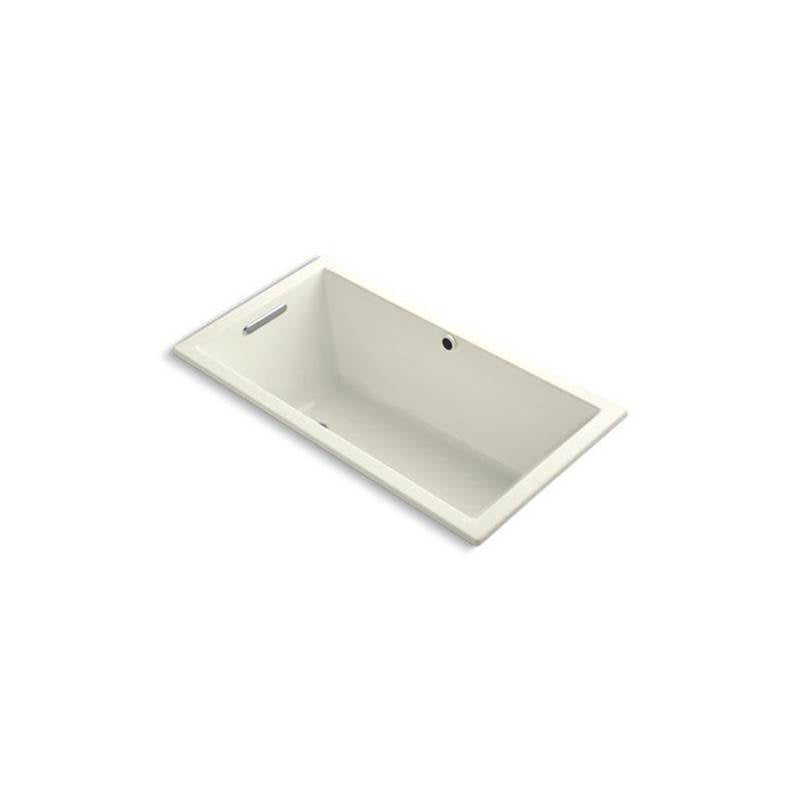 Kohler - Underscore 60'' x 32'' drop-in bath with Bask heated surface - Biscuit