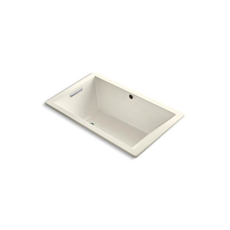 Kohler - Underscore 60'' x 36'' drop-in bath with Bask heated surface - Biscuit
