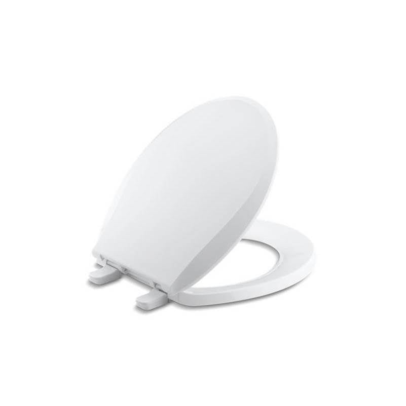 Kohler - Cachet Quick-ReleaseE round-front toilet seat - White