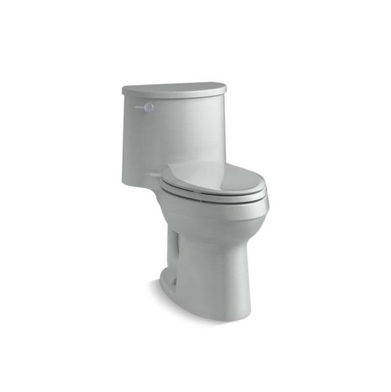 Kohler - Adair One-piece elongated toilet, 1.28 gpf - Ice Grey