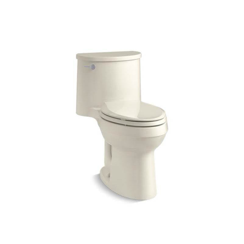 Kohler - Adair One-piece elongated toilet, 1.28 gpf - Biscuit