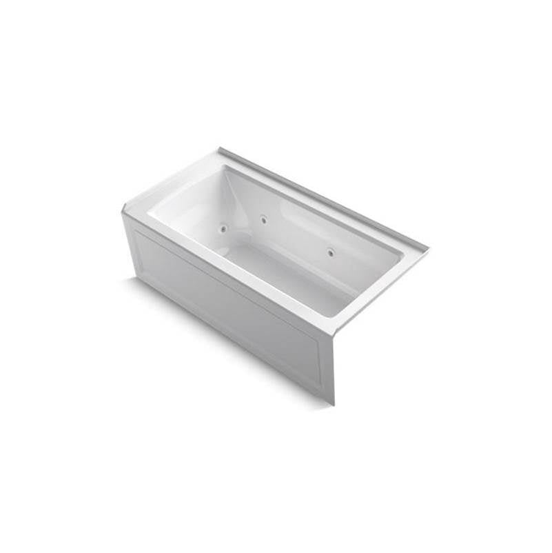 Kohler - Archer 60'' x 30'' alcove whirlpool bath, right drain - White