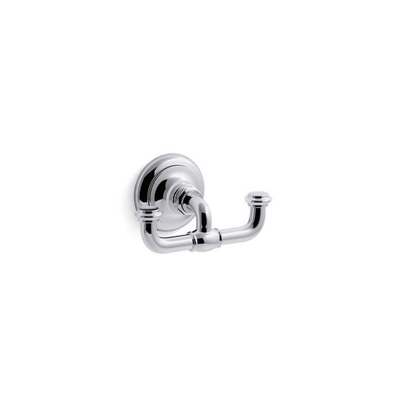 Kohler - Artifacts Double robe hook - Polished Chrome