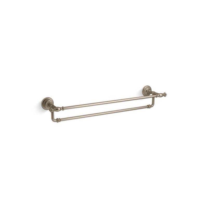 Kohler - Artifacts 24'' double towel bar - Vibrant Brushed Bronze