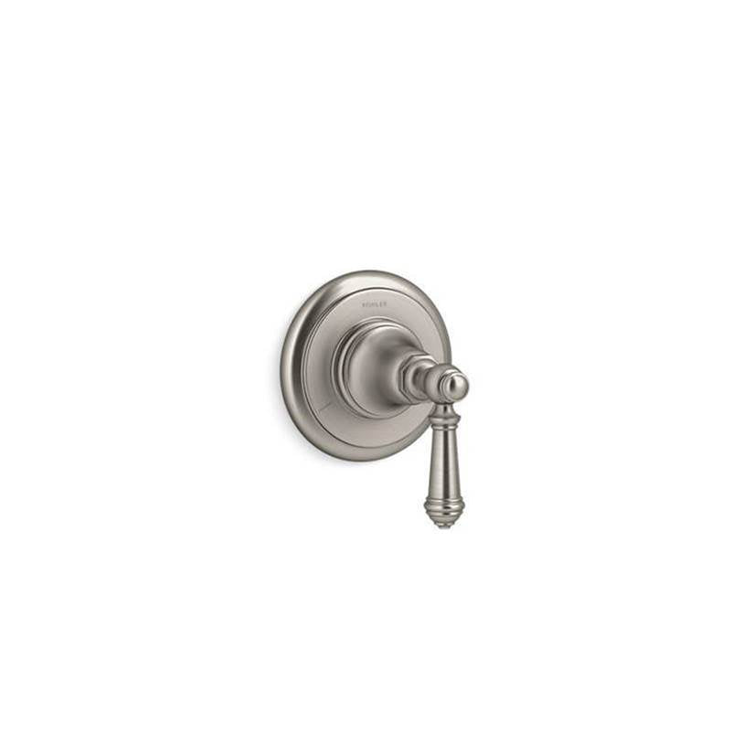 Kohler - Artifacts MasterShower transfer valve trim with lever handle - Vibrant Brushed Nickel