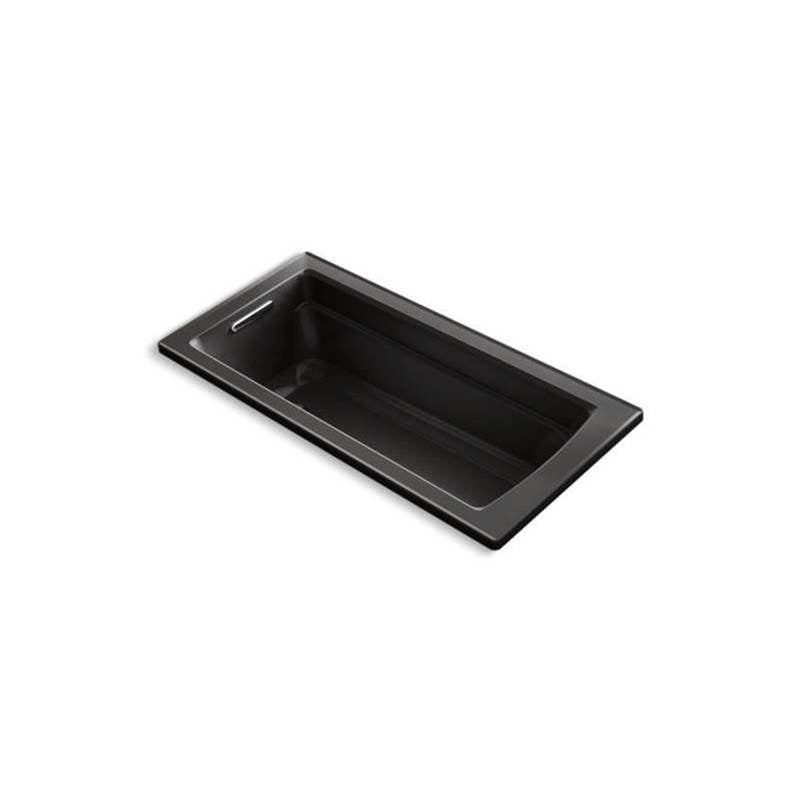 Kohler - Archer 66'' x 32'' drop-in bath - Black