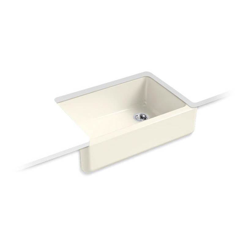 Kohler - Whitehaven 32-3/4'' undermount single-bowl farmhouse kitchen sink - Biscuit