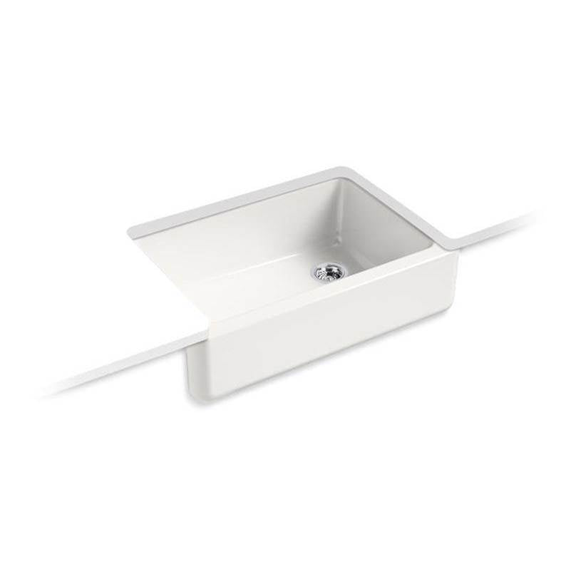 Kohler - Whitehaven 32-3/4'' undermount single-bowl farmhouse kitchen sink - Sea Salt