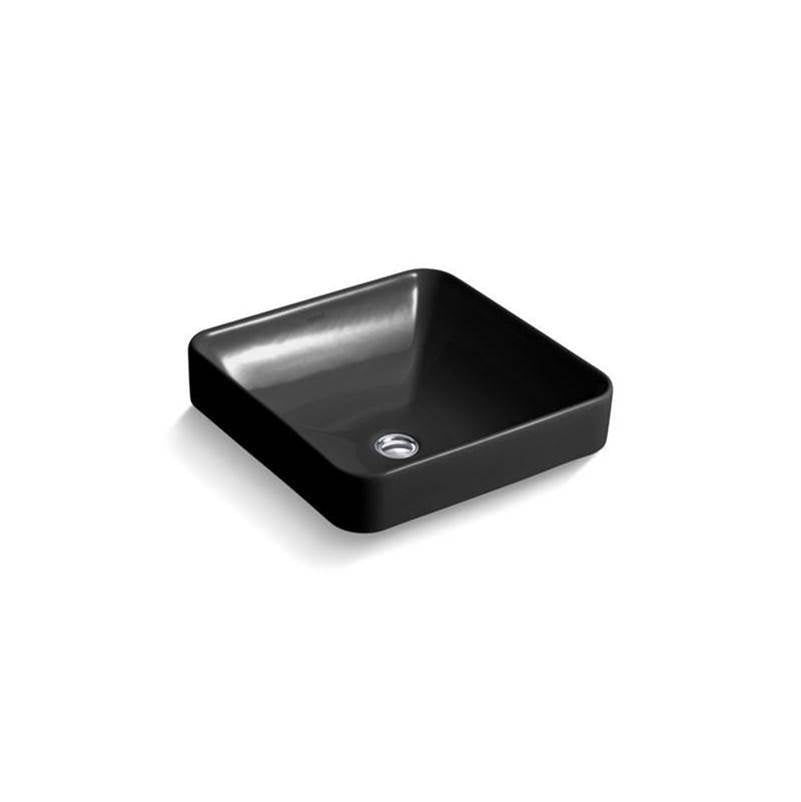 Kohler - Vox 16-1/4'' square vessel bathroom sink - Black