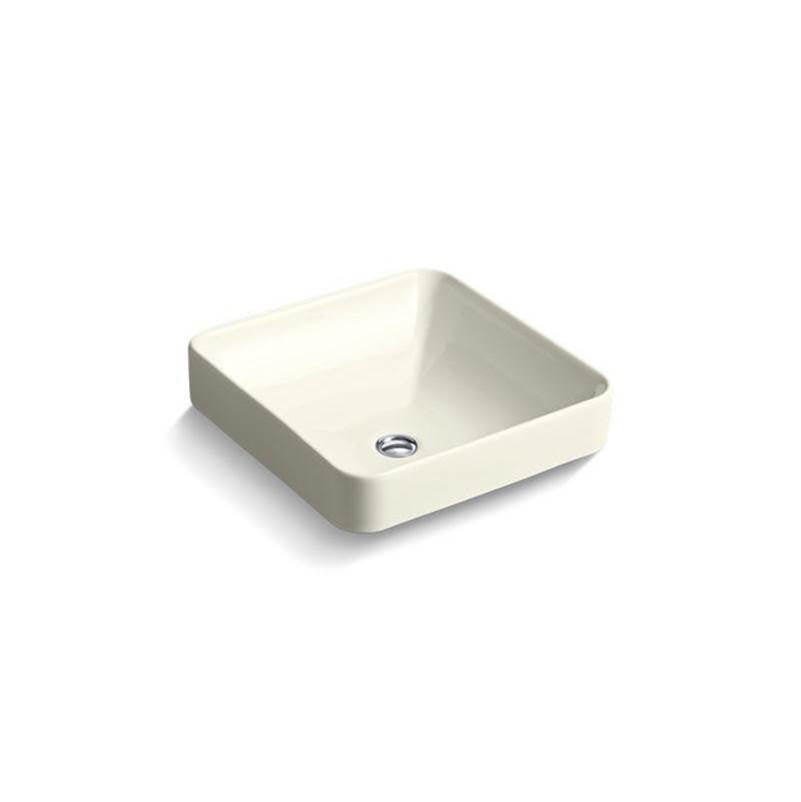 Kohler - Vox 16-1/4'' square vessel bathroom sink - Biscuit