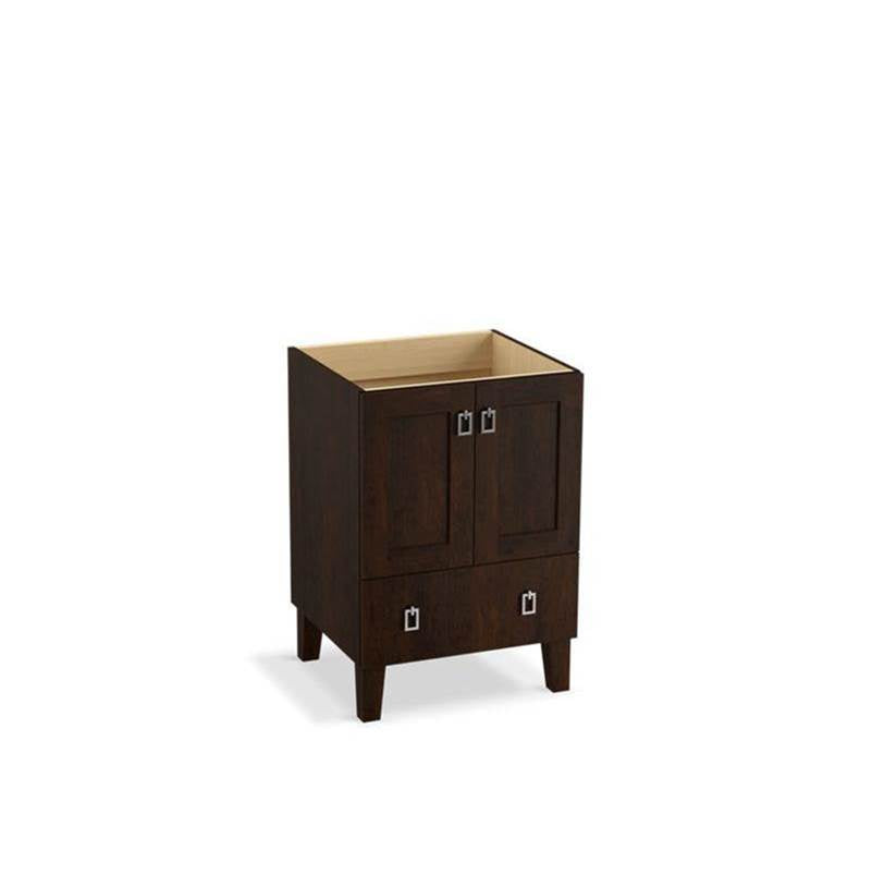 Kohler - Poplin 24'' bathroom vanity cabinet - Claret Suede