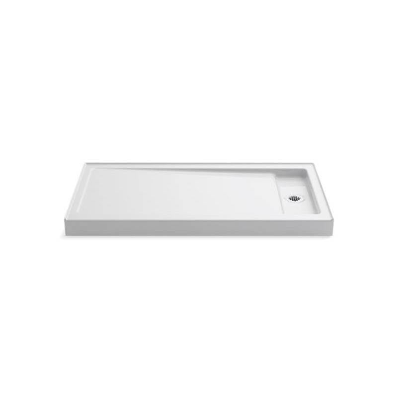 Kohler - Bellwether 60'' x 32'' alcove shower base, right offset drain - White