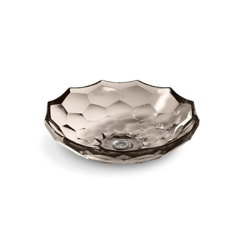 Kohler - BrioletteE 17-1/2'' round vessel bathroom sink, no overflow - Translucent Doe