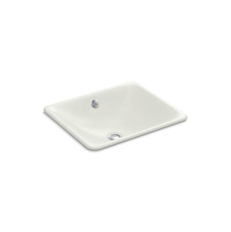 Kohler - Iron Plains 18-1/2'' rectangular drop-in/undermount bathroom sink - Dune