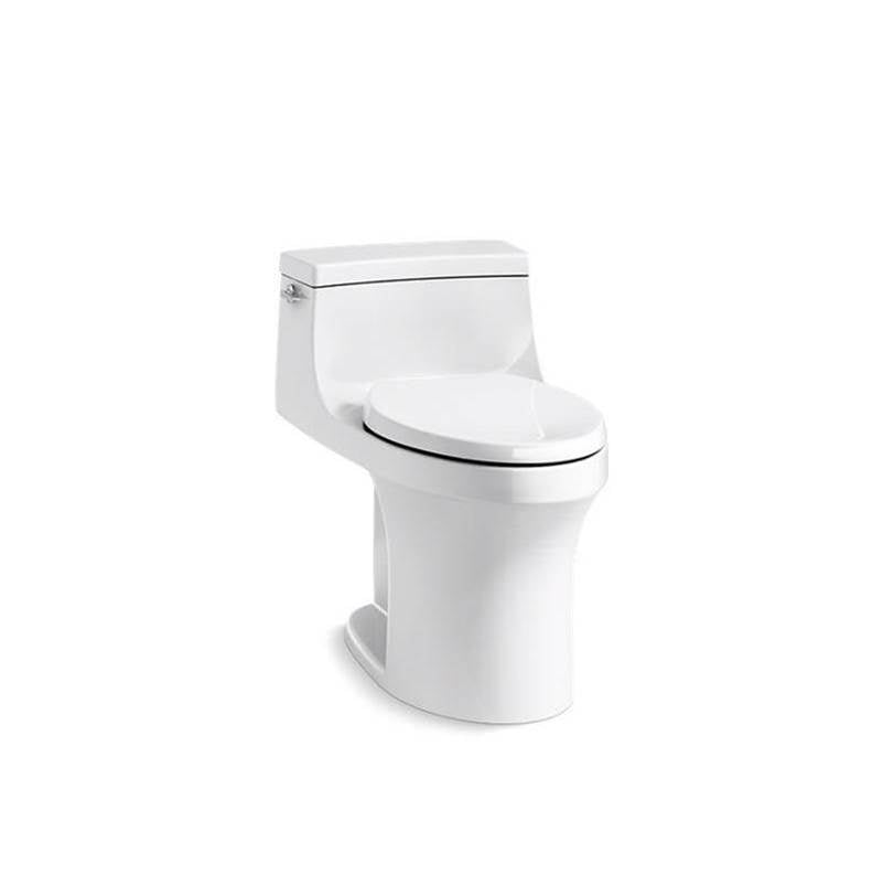 Kohler - San Souci One-piece compact elongated toilet with concealed trapway, 1.28 gpf - White
