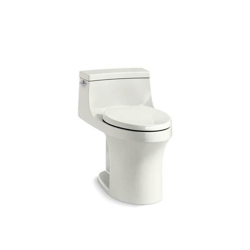 Kohler - San Souci One-piece compact elongated toilet with concealed trapway, 1.28 gpf - Dune