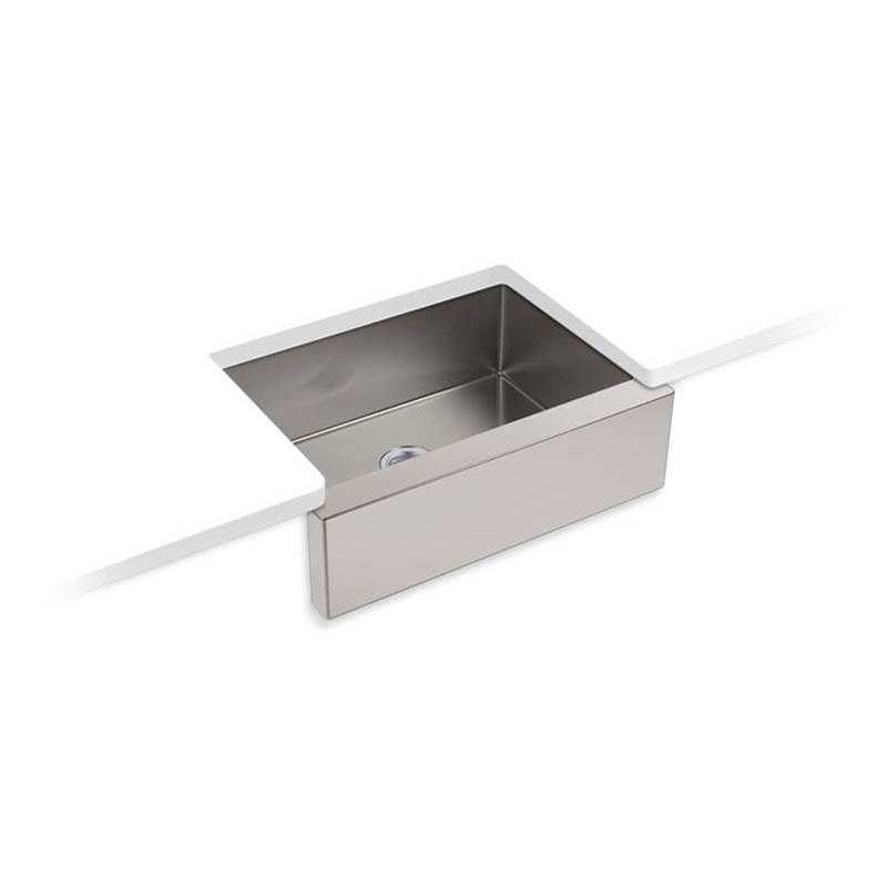 Kohler - Strive 29-1/2'' undermount single-bowl farmhouse kitchen sink - Stainless Steel