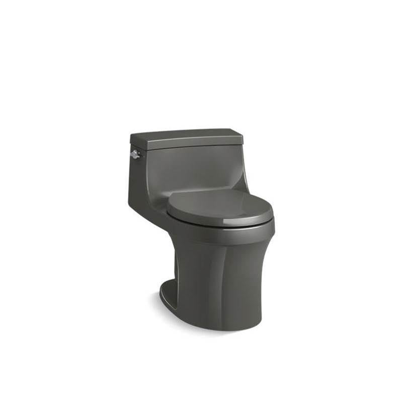 Kohler - San Souci One-piece round-front toilet, 1.28 gpf - Thunder Grey