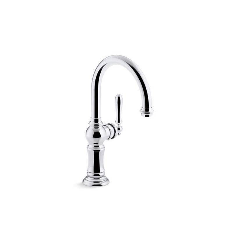 Kohler - Artifacts Single-handle kitchen sink faucet - Polished Chrome