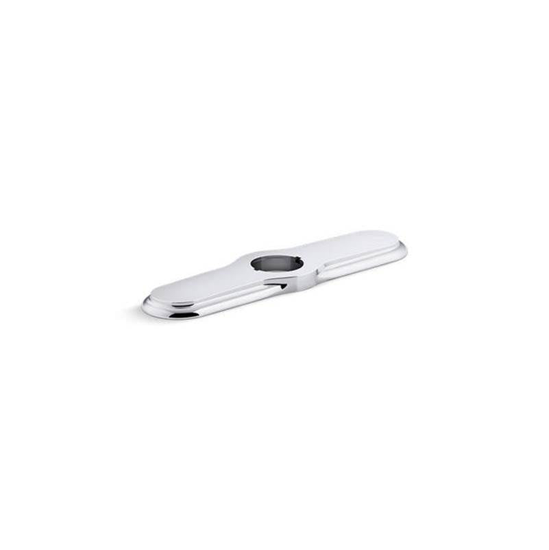 Kohler - 3-hole kitchen faucet escutcheon - Polished Chrome