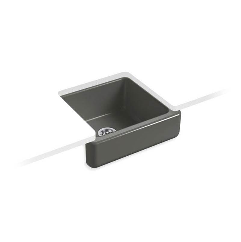 Kohler - Whitehaven 23-1/2'' undermount single-bowl farmhouse kitchen sink - Thunder Grey