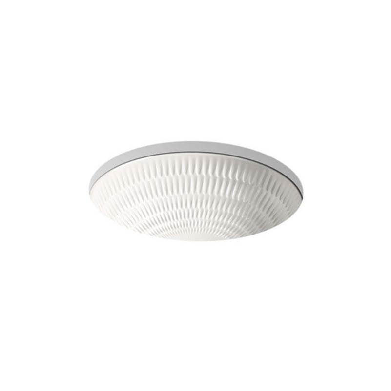 Kohler - Derring 19-1/2'' oval undermount bathroom sink - Translucent White