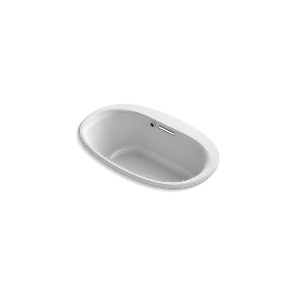 Kohler - Underscore 59-3/4'' x 35-3/4'' drop-in bath with Bask heated surface - Ice Grey