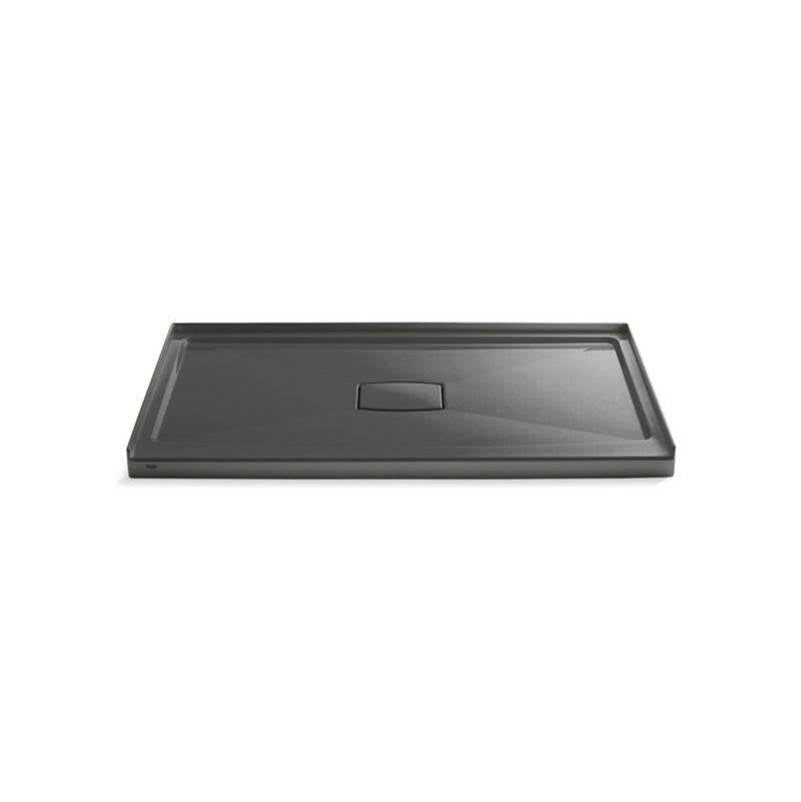 Kohler - Archer 60'' x 36'' alcove shower base, center drain - Thunder Grey