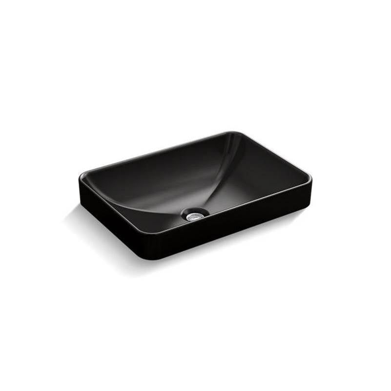 Kohler - Vox 22-3/4'' rectangular vessel bathroom sink - Black