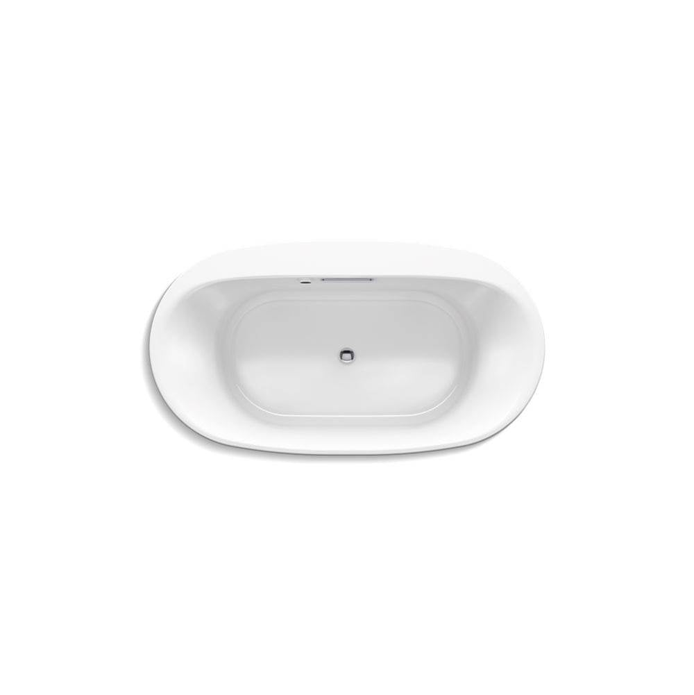 Underscore 65-1/2'' x 35-3/4'' drop-in bath with Bask heated surface