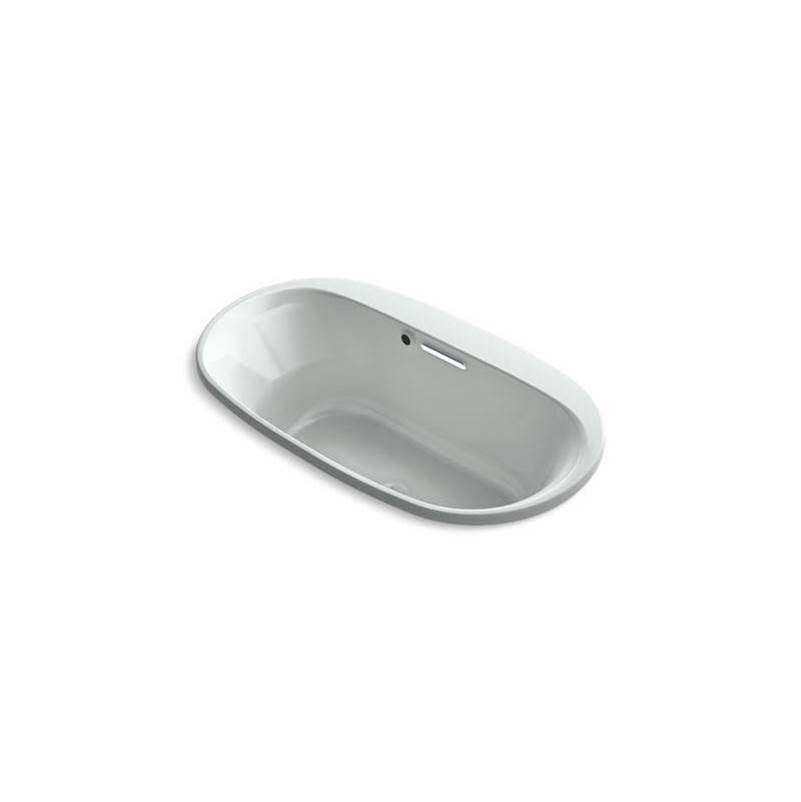 Kohler - Underscore 65-1/2'' x 35-3/4'' drop-in bath with Bask heated surface - Ice Grey
