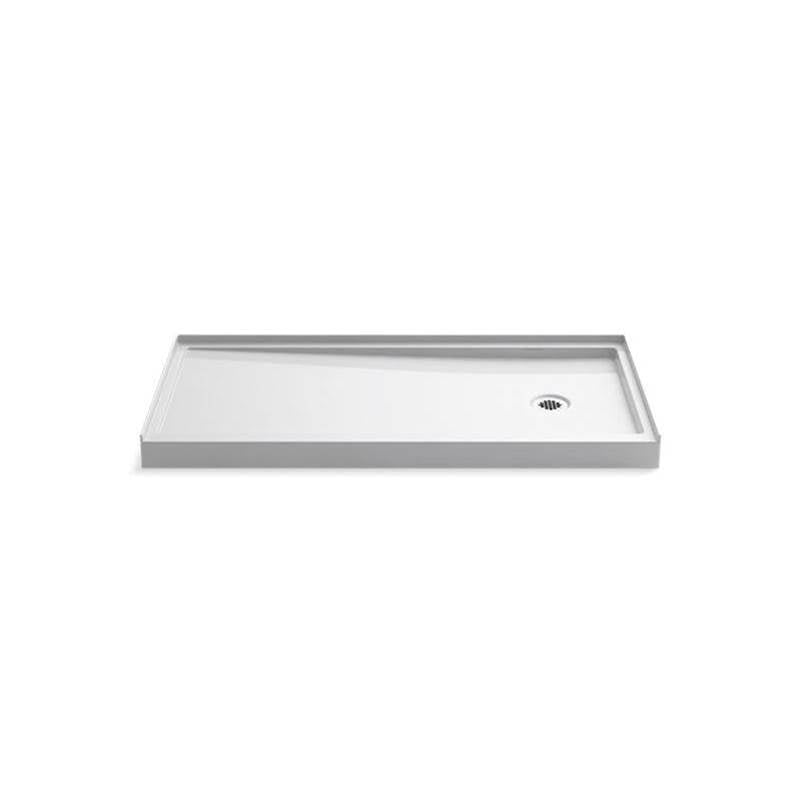 Kohler - Rely 60'' x 30'' alcove shower base, right drain - White