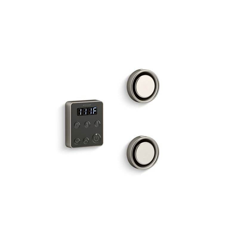 Kohler - Invigoration Series Tandem steam generator control kit - Vibrant Brushed Nickel