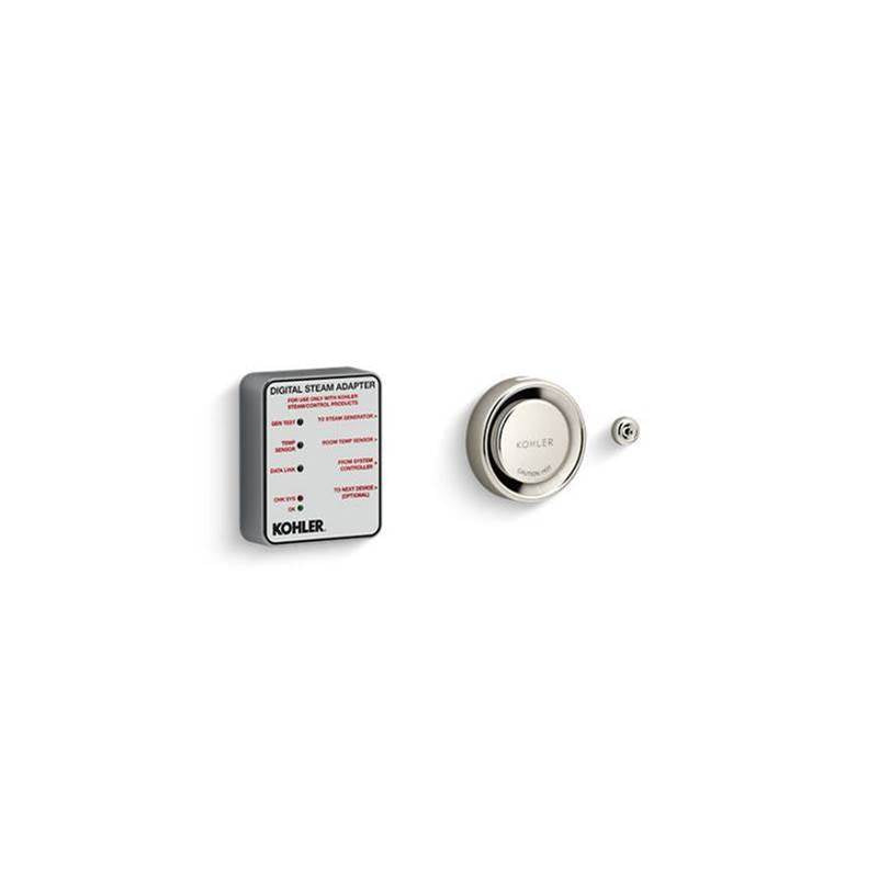 Kohler - Invigoration Series Digital steam adapter kit - Vibrant Polished Nickel
