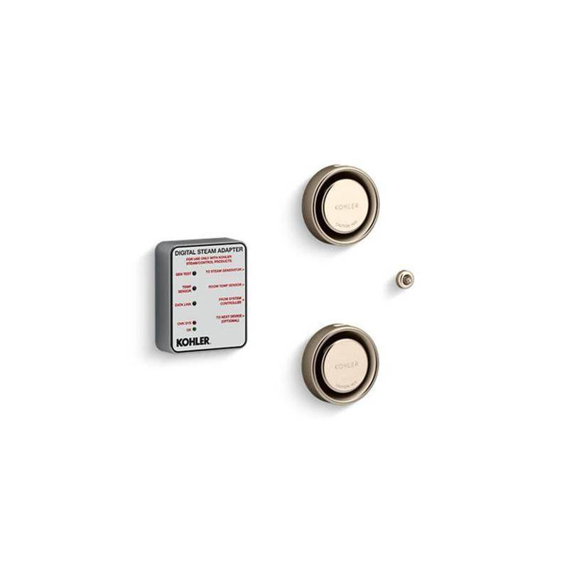 Kohler - Invigoration Series Tandem digital steam adapter kit - Vibrant Brushed Bronze