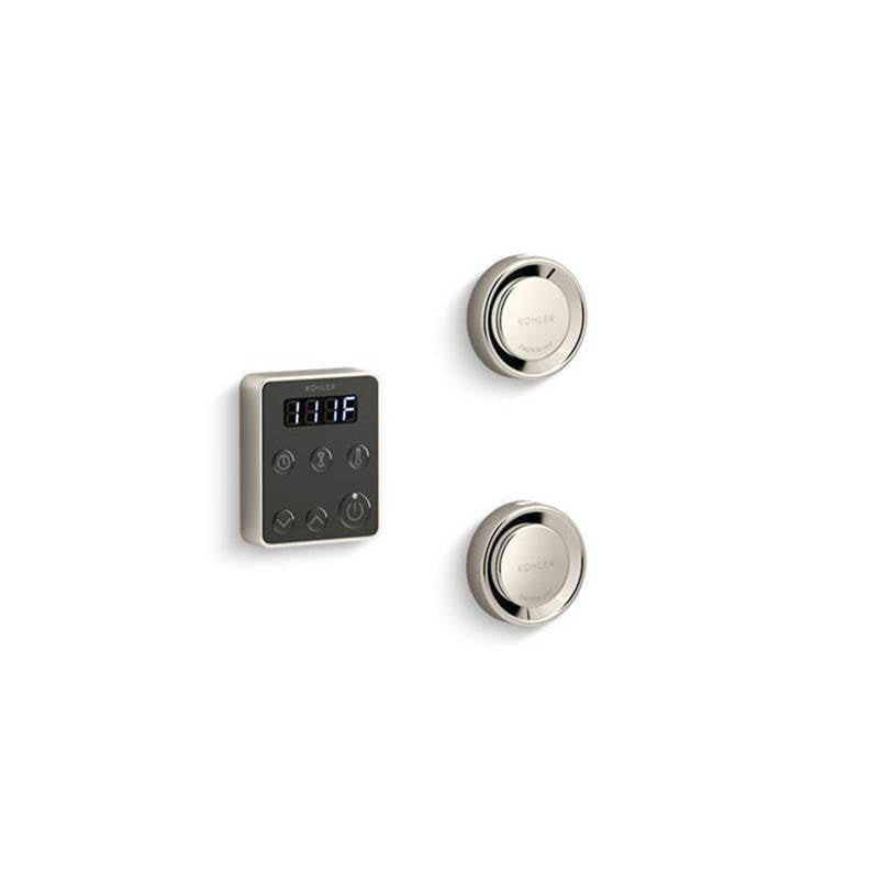 Kohler - Invigoration Series Tandem steam generator control kit - Vibrant Polished Nickel