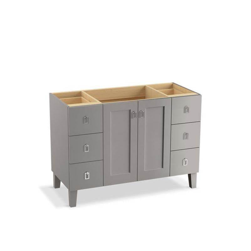 Kohler - Poplin 48'' bathroom vanity cabinet - Mohair Grey