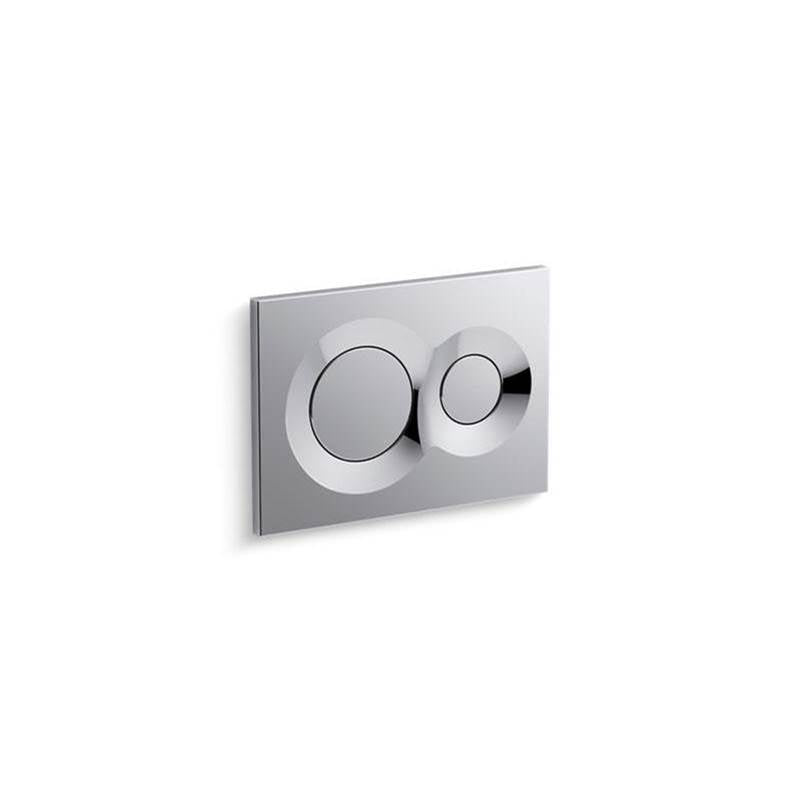 Kohler - Lynk Flush actuator plate for 2''x 4'' in-wall tank and carrier system - Polished Chrome
