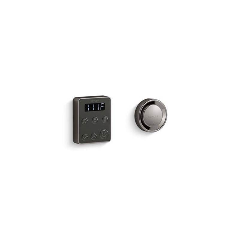 Kohler - Invigoration Series Steam generator control kit - Vibrant Titanium