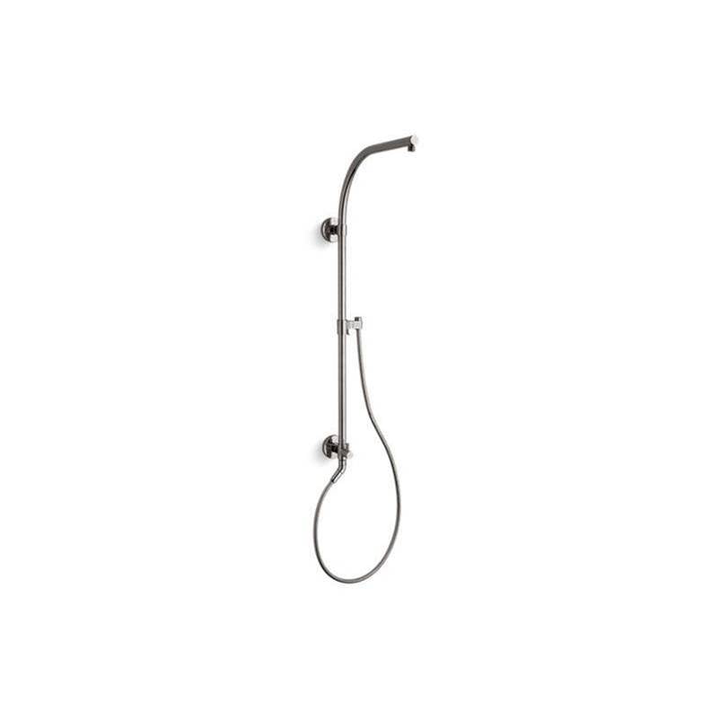 Kohler - HydroRail-R Arch bath/shower column - Vibrant Titanium