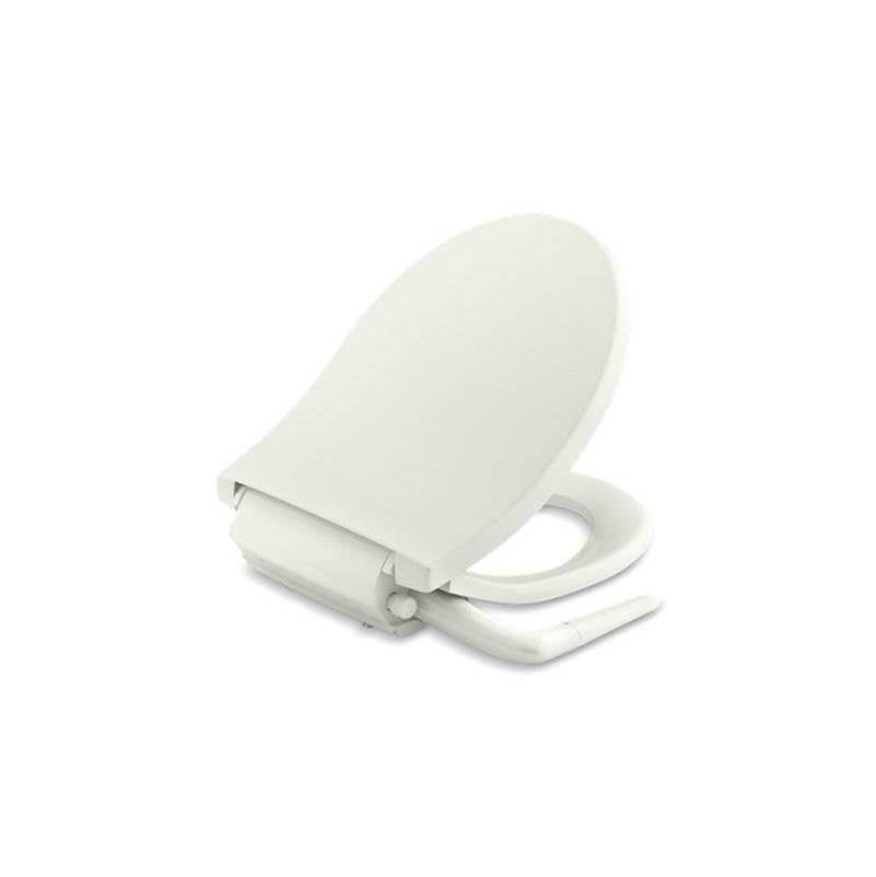 Kohler - PureWash M250 Quiet-CloseE round-front toilet seat with antimicrobial agent - Biscuit
