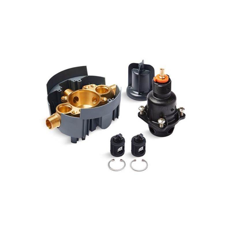 Kohler - Rite-Temp Pressure-balancing valve body and cartridge kit with service stops (supplied loose), project pack